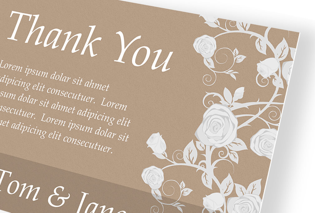 Thank You Cards, Custom Photos & Personalized Designs